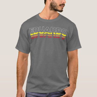 Eduardo First Name Funny Vintage Sunset Eduardo vi Tシャツ