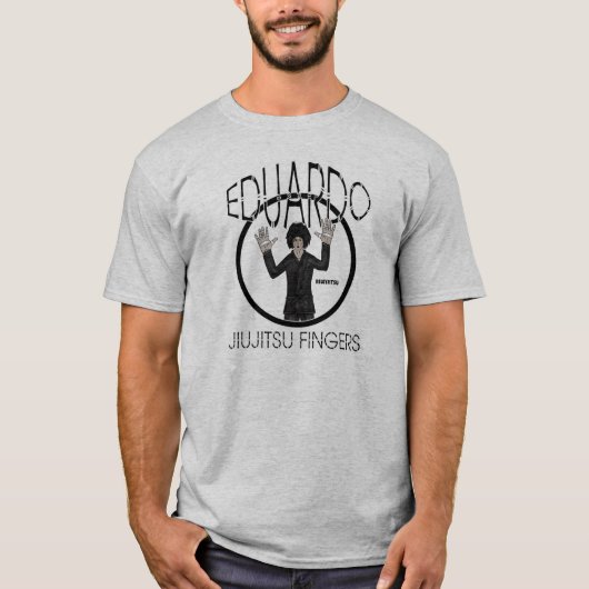 Eduardo JiuJitsu指のワイシャツ Tシャツ (正面)
