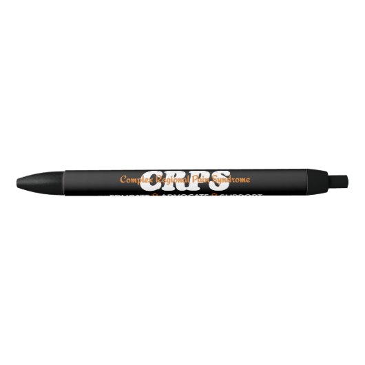 EDUCATE ADVOCATEサポート…CRPS 黒ボールペン (正面)