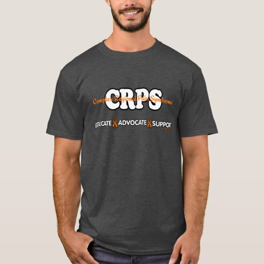EDUCATE ADVOCATEサポート…CRPS Tシャツ (正面)