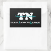 EDUCATE ADVOCATEサポート…TN 長方形シール (バッグ)