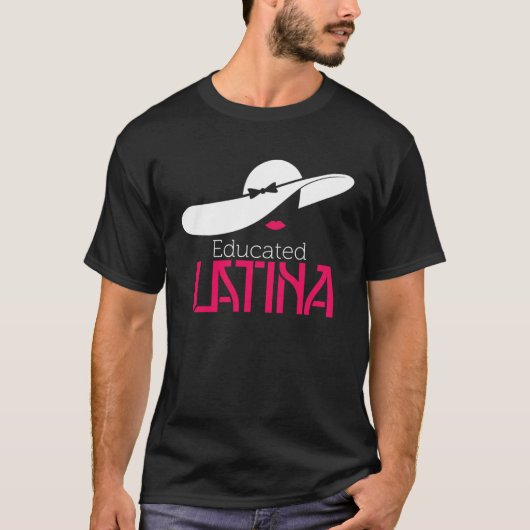 Educated Latina Graduation Tシャツ (正面)