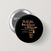 Education Is Freedom Book Reader Black History Mon 缶バッジ (正面&裏面)