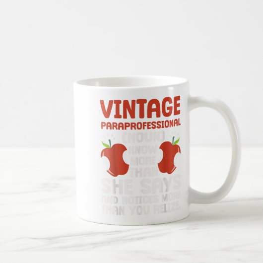 Education Pride Paraprofessional Definition コーヒーマグカップ (右)