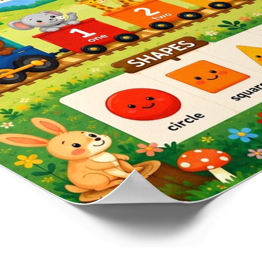 Educational Learning ポスター (角)