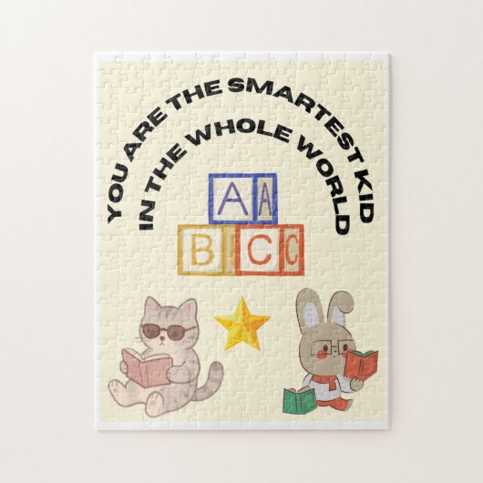 Educational Motivational Puzzle For Kids ジグソーパズル (縦)