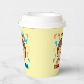 Educative Birthday Colorful Footprints 紙コップ (右)