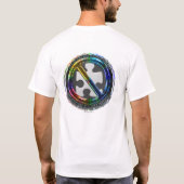 edunの生きているUnpuzzledのTシャツ Tシャツ (裏面)