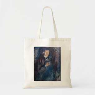 Edvard Munch – タバコ付きセルフポートレート トートバッグ