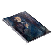 Edvard Munch – タバコ付きセルフポートレート ノートブック (右側)