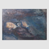 Edvard Munch – タバコ付きセルフポートレート 薄葉紙 (正面)