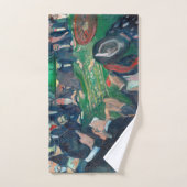 Edvard Munch – モンテカルロのルーレット表 バスタオルセット (ハンドタオル)