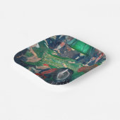 Edvard Munch – モンテカルロのルーレット表 ペーパープレート (傾斜あり)