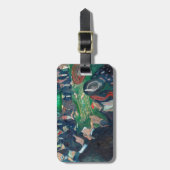 Edvard Munch – モンテカルロのルーレット表 ラゲッジタグ (正面縦)