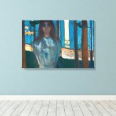 Edvard Munch – 声、夏の夜 キャンバスプリント (インサイチュ (ウッドフロア))