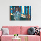 Edvard Munch – 声、夏の夜 キャンバスプリント (インサイチュ (リビング))