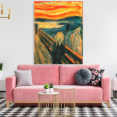 EDVARD MUNCH – 悲鳴1893 キャンバスプリント (インサイチュ (リビング))