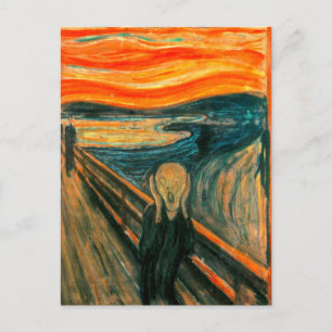 EDVARD MUNCH – 悲鳴1893 ポストカード