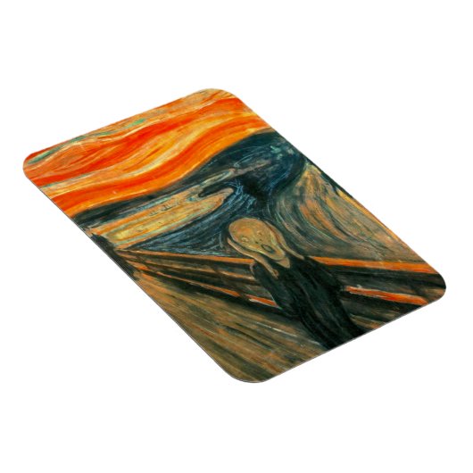 EDVARD MUNCH – 悲鳴1893 マグネット (右側)