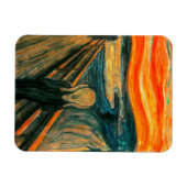 EDVARD MUNCH – 悲鳴1893 マグネット (横)