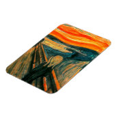 EDVARD MUNCH – 悲鳴1893 マグネット (左側)