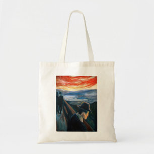 Edvard Munch – 日没の気分、絶望1892 トートバッグ