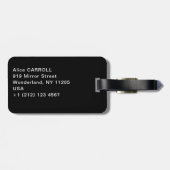 Edvard Munch – 日没の気分、絶望1892 ラゲッジタグ (裏面横)