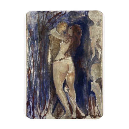 Edvard Munch – 死と生 マグネット (縦)