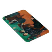 Edvard Munch – 病室での死亡v1 マグネット (右側)