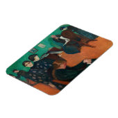 Edvard Munch – 病室での死亡v1 マグネット (左側)