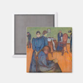 Edvard Munch – 病室での死亡v2 マグネット (正面/裏面)