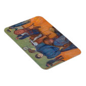 Edvard Munch – 病室での死亡v2 マグネット (右側)