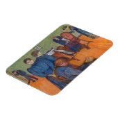 Edvard Munch – 病室での死亡v2 マグネット (左側)