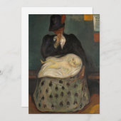 Edvard Munch – 継承 サンキューカード (正面/裏面)