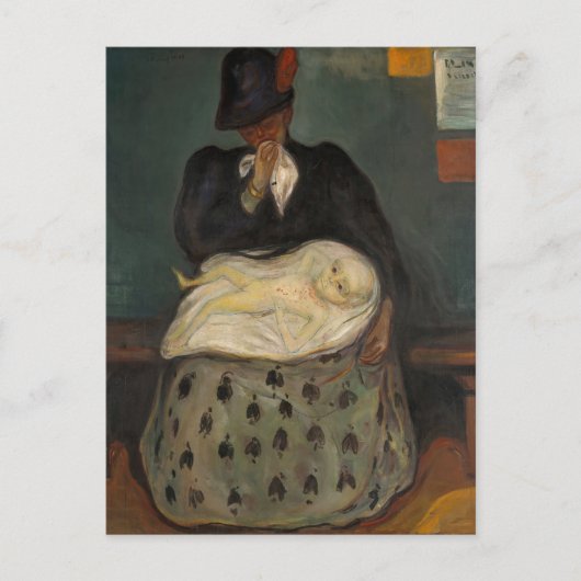 Edvard Munch – 継承 ポストカード (正面)