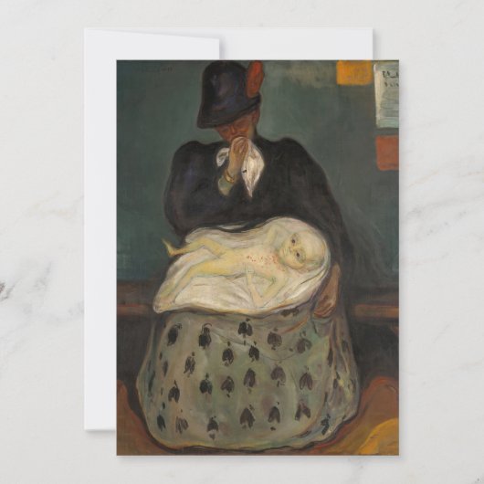 Edvard Munch – 継承 招待状 (正面)