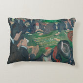 Edvard Munch - At the Roulette Table アクセントクッション (裏面)
