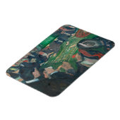 Edvard Munch - At the Roulette Table マグネット (左側)