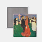 Edvard Munch - Dance Of Life マグネット (正面/裏面)