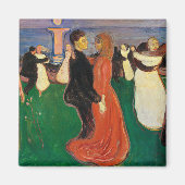Edvard Munch - Dance Of Life マグネット (正面)