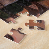 Edvard Munch - Four Girls in Asgardstrand ジグソーパズル (側面)