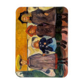Edvard Munch - Four Girls in Asgardstrand マグネット (縦)