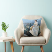 Edvard Munch - Summer Night, Inger on theビーチ クッション (椅子)