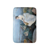 Edvard Munch - Summer Night, Inger on theビーチ バスマット (正面縦)