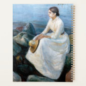 Edvard Munch - Summer Night, Inger on theビーチ プランナー手帳 (裏面)