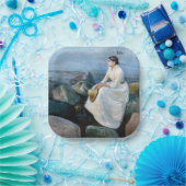 Edvard Munch - Summer Night, Inger on theビーチ ペーパープレート (パーティー)