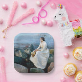 Edvard Munch - Summer Night, Inger on theビーチ ペーパープレート (パーティー)