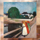 Edvard Munch - The Girls on the Bridge ウィンドウサイン (シート2)