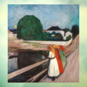 Edvard Munch - The Girls on the Bridge ウィンドウサイン (シート3)