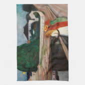 Edvard Munch - The Girls on the Bridge キッチンタオル (縦)